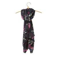 Joules Wensley Long Line Woven Scarf Black Hedgerow