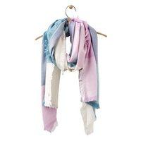 Joules Berkley Soft Oblong Scarf Soft Teal Check