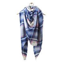 Joules Heyford Oversized Woven Scarf Cream Check