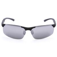 JOGAL Luxury UV400 Sun Glasses Polarized Sunglasses Driving Man Male Fashion Frameless Lightweight Retro Vintage Aluminum Magnesium Legs