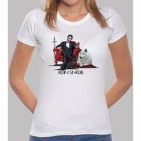 jon snob woman t-shirt