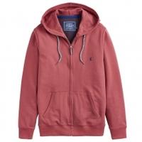 joules alnwick hooded sweatshirt earth red l