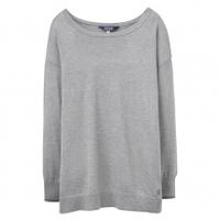 Joules Rachel Jumper, Soft Grey Marl, UK12