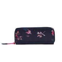 Joules Fairford Canvas Purse French Navy Floral