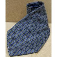 jonelle grey blue patterned silk tie