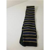 joseph turner green stripe silk tie