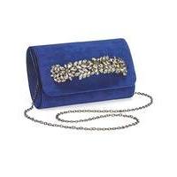 Joanna Hope Navy Velvet Clutch