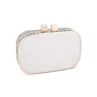 Jon Richard Glitter Satin Clutch Bag