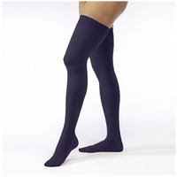 JOBST® Opaque Class 1 Thigh Hold Up Stockings with Lace Silicone Band