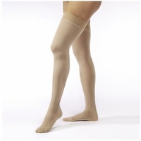 JOBST® Opaque Class 1 Thigh Hold Up Stockings with Lace Silicone Band