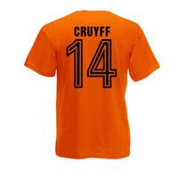 Johan Cruyff Holland Ringer Tee (orange)