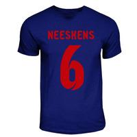 johan neeskens barcelona hero t shirt navy