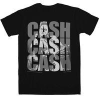 Johnny Cash T Shirt - Cash Cash Cash