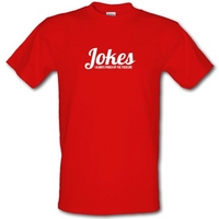 jokes i always punch up the fline male t shirt