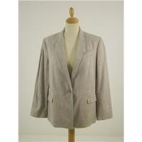 Joseph XL Grey Linen Blend Jacket