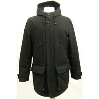 Joseph Homme, chest 38 black hooded coat