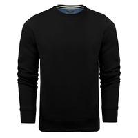 JonesO Crew Neck Sweatshirt in Black