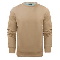 JonesQ Crew Neck Sweatshirt in Light Stone