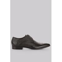 John White Compton Black Derby Shoes