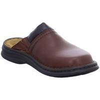 josef seibel max clogs mens flip flops sandals shoes in brown