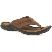 Josef Seibel Logan 25 Toe Post Mens Sandals men\'s Flip flops / Sandals (Shoes) in brown
