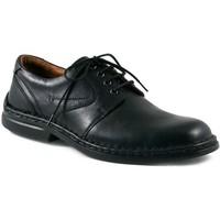 Josef Seibel Walt Leather Mens Lace Up Smart Shoes men\'s Casual Shoes in black