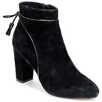 jonak sylvia womens low ankle boots in black