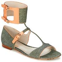 john galliano a65970 womens sandals in multicolour