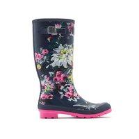 Joules Welly Print French Navy Floral