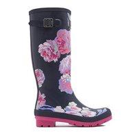 Joules Welly Print French Navy Beau Bloom