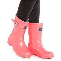 Joules Kelly Welly Gloss Soft Coral