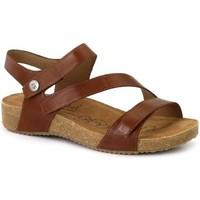 Josef Seibel Tonga 25 Womens Leather Sandals women\'s Sandals in brown