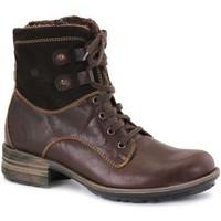 josef seibel sue womens lace up boots womens mid boots in brown