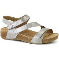 Josef Seibel Tonga 25 Womens Leather Sandals women\'s Sandals in Silver