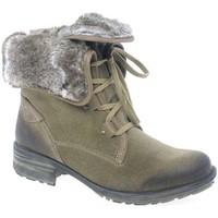 Josef Seibel Sally Fur Lined Womens Ankle Boots women\'s Mid Boots in BEIGE