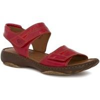 Josef Seibel Debra 19 Womens Leather Sandals women\'s Sandals in red