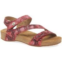 Josef Seibel Tonga 25 Womens Leather Sandals women\'s Sandals in red