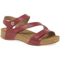 Josef Seibel Tonga 25 Womens Leather Sandals women\'s Sandals in red