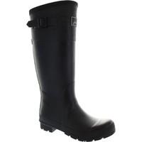 joules w cavendish womens wellington boots in black