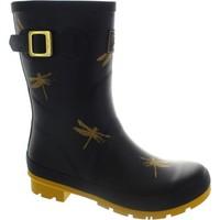 joules w mollywelly womens wellington boots in black