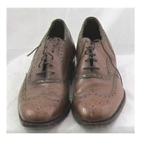 Johnston & Murphy, size 10 brown leather brogues