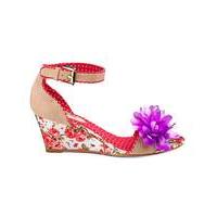 Joe Browns Floral Wedge EEE Fit