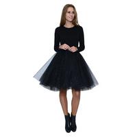 jones and jones darcy tutu dress in black