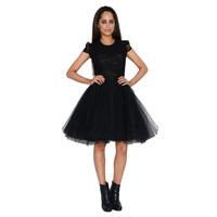 Jones and Jones Laura Tutu Dress In Black