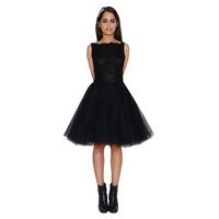 Jones and Jones Audrey Tutu Dress In Black