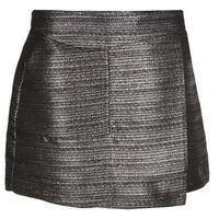 JOVONNA Faye Metallic Mini Skirt