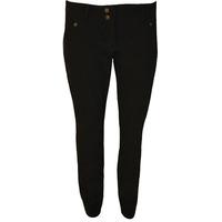 Jordan Skinny Fit Black Trousers - Black