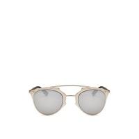 Joanna Silver Mirrored Sunglasses