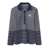Joules Blaise Long Sleeved Polo French Navy Stripe