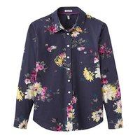 Joules Lucie Print Classic Fit Shirt French Navy Floral